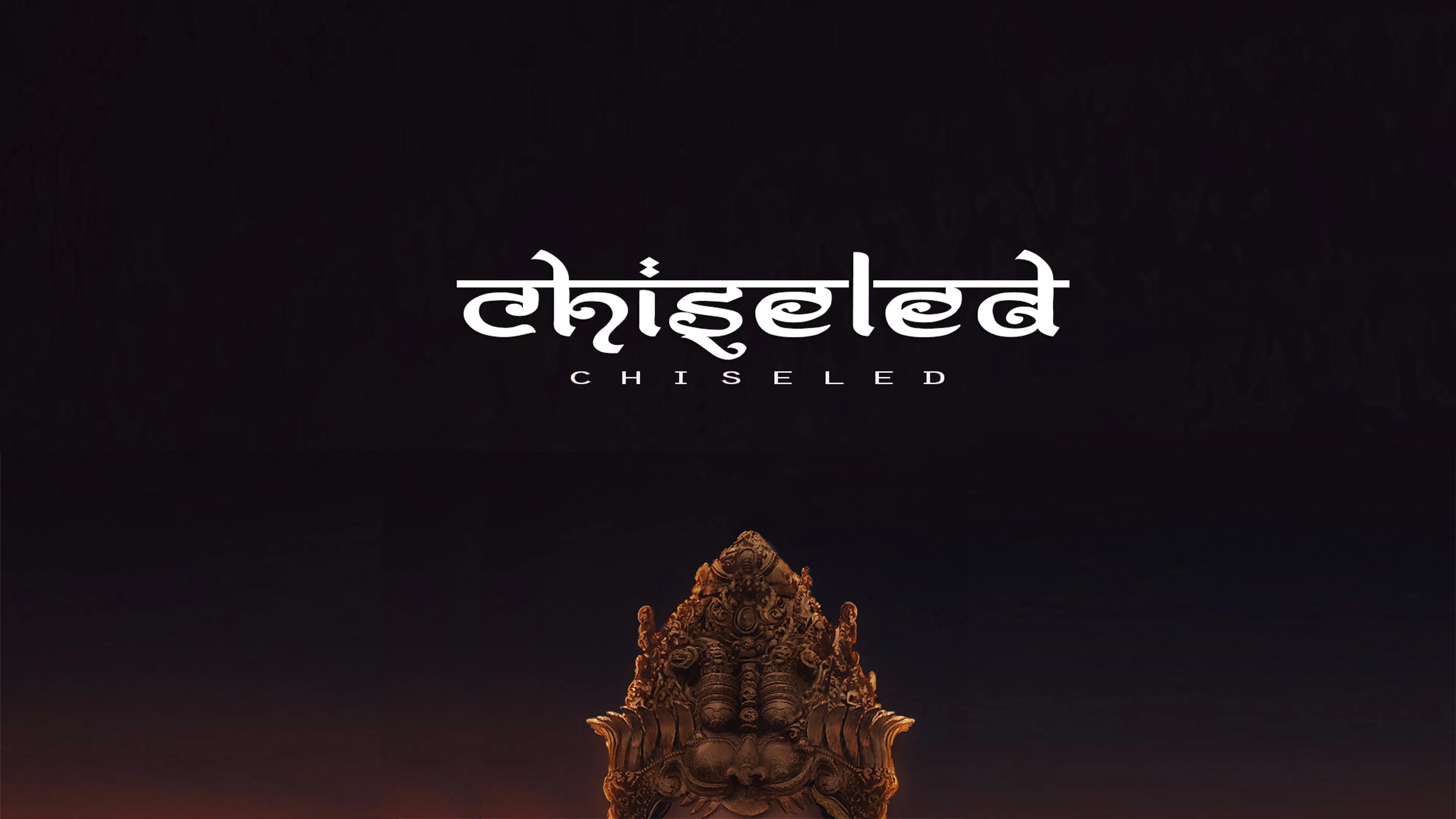 Chiseled poster